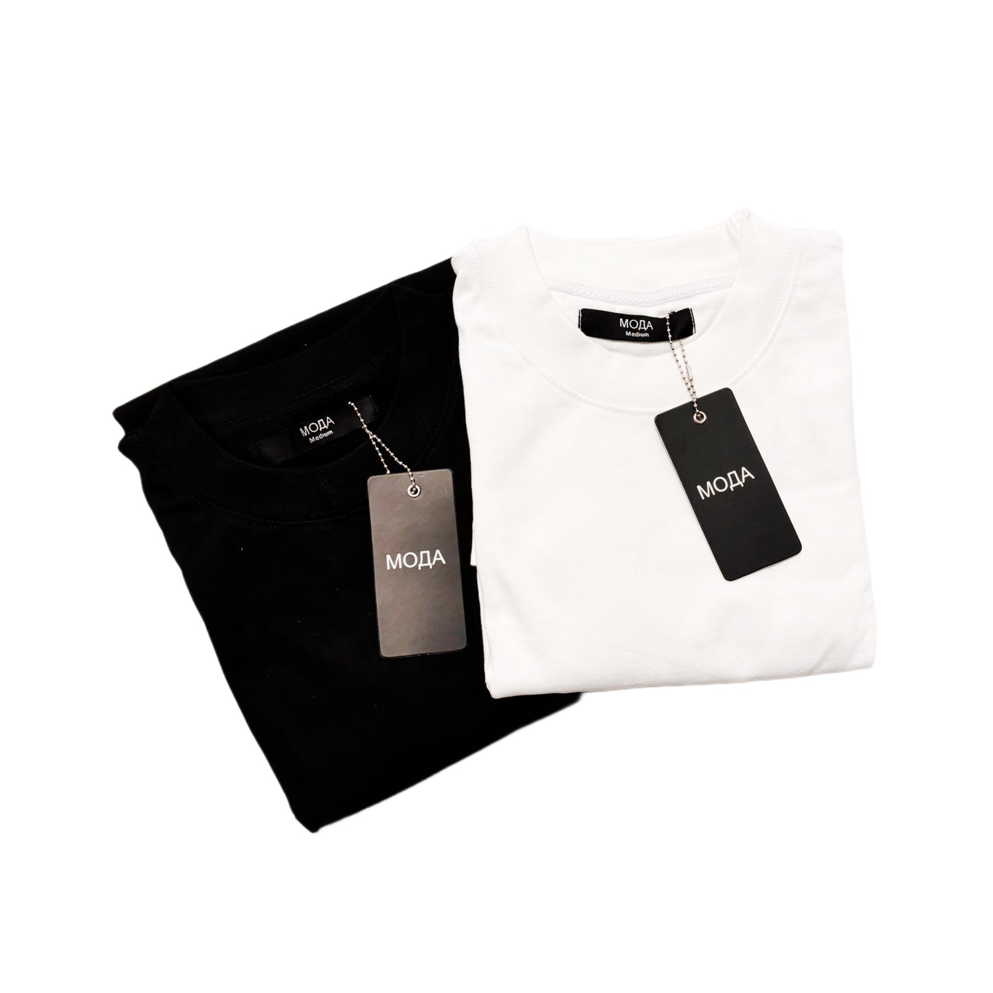 2-pack Black label heavy basic T-shirt