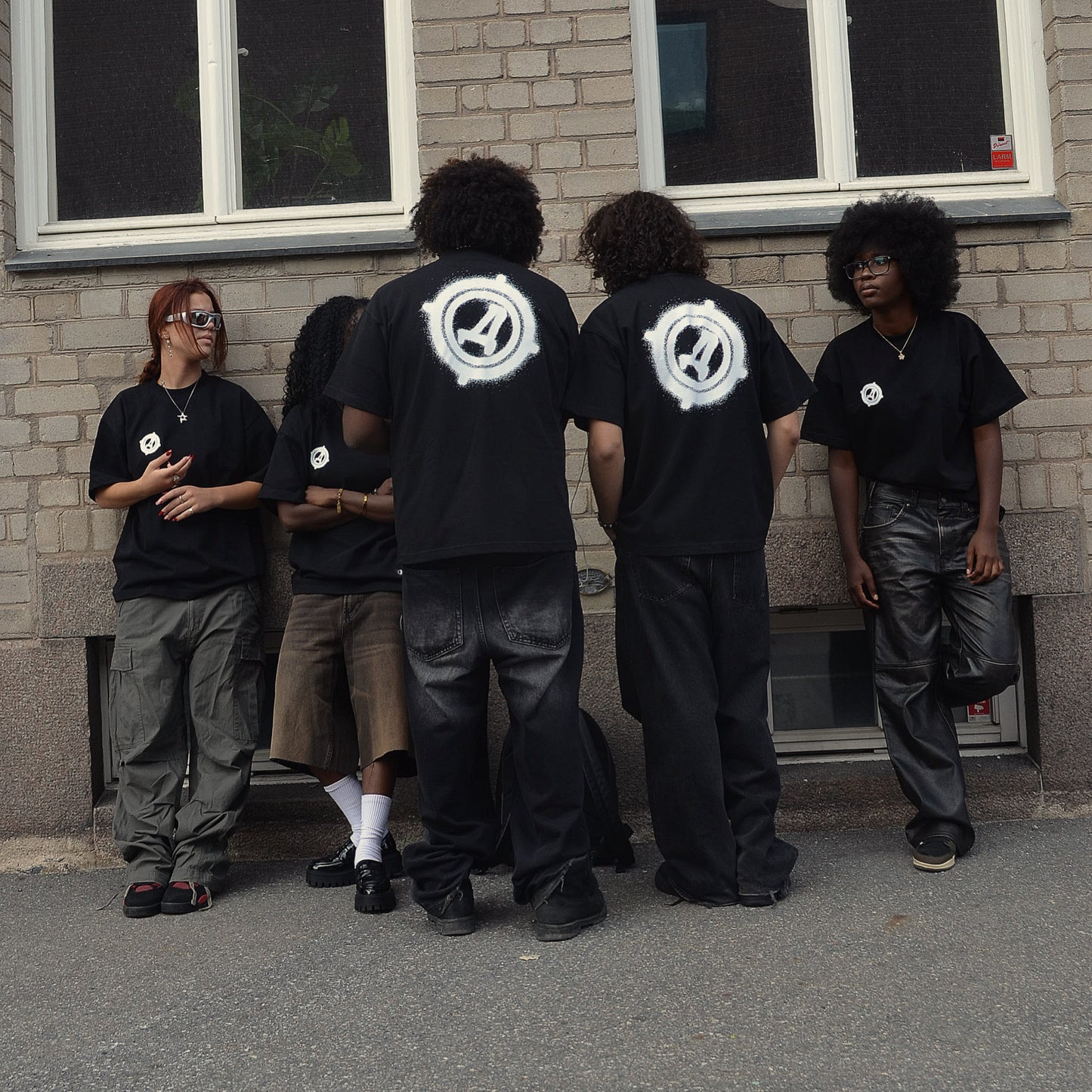 Heavy Sprayed logo T-shirt