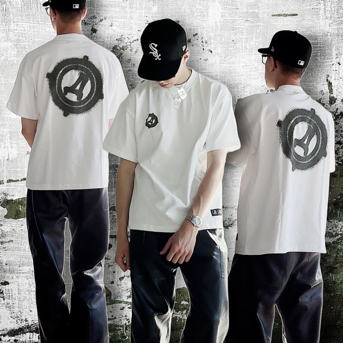 Heavy Sprayed logo T-shirt