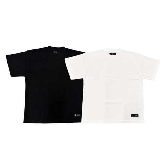 2-pack Black label heavy basic T-shirt