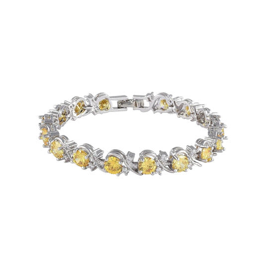 A-Town Bracelet yellow stones