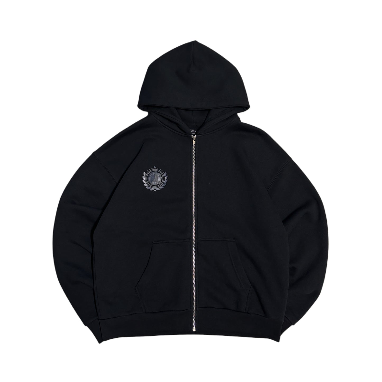 Emblem heavy ziphoodie