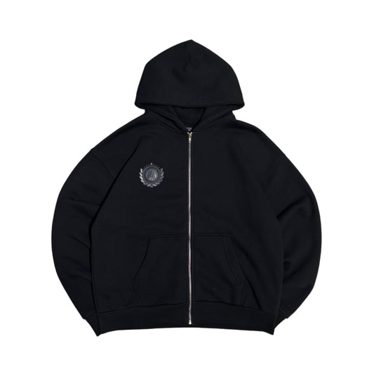 Emblem heavy ziphoodie